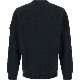 Blue Cotton Sweatshirt