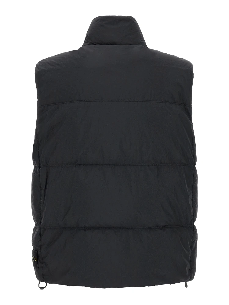 Blue Polyamide Sleeveless Jacket alternative