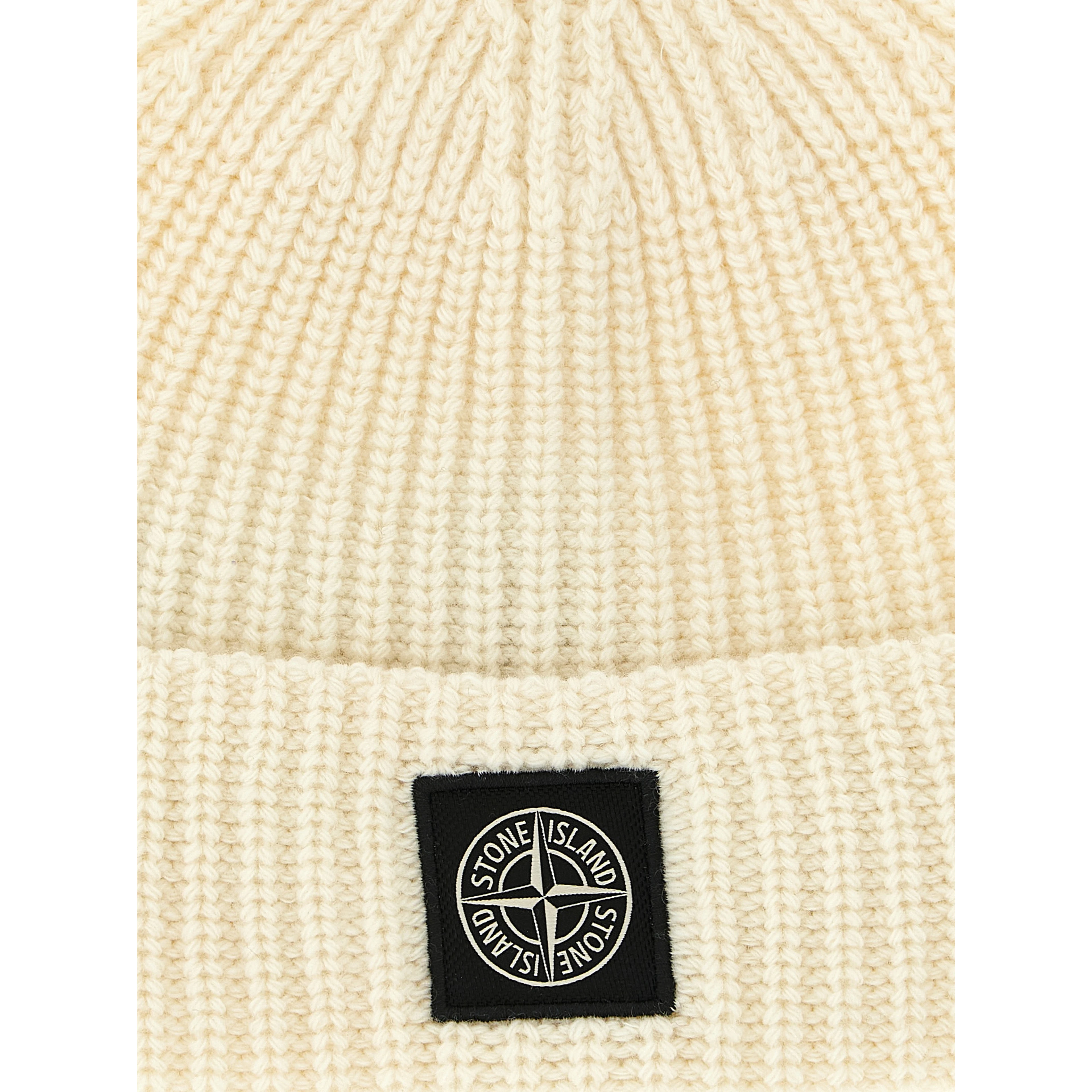 White Virgin Wool Beanie