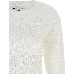 White Viscose Short Dress
