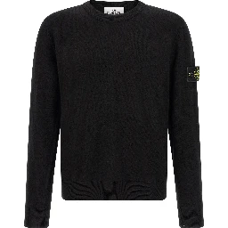 Black Virgin Wool Cardigan