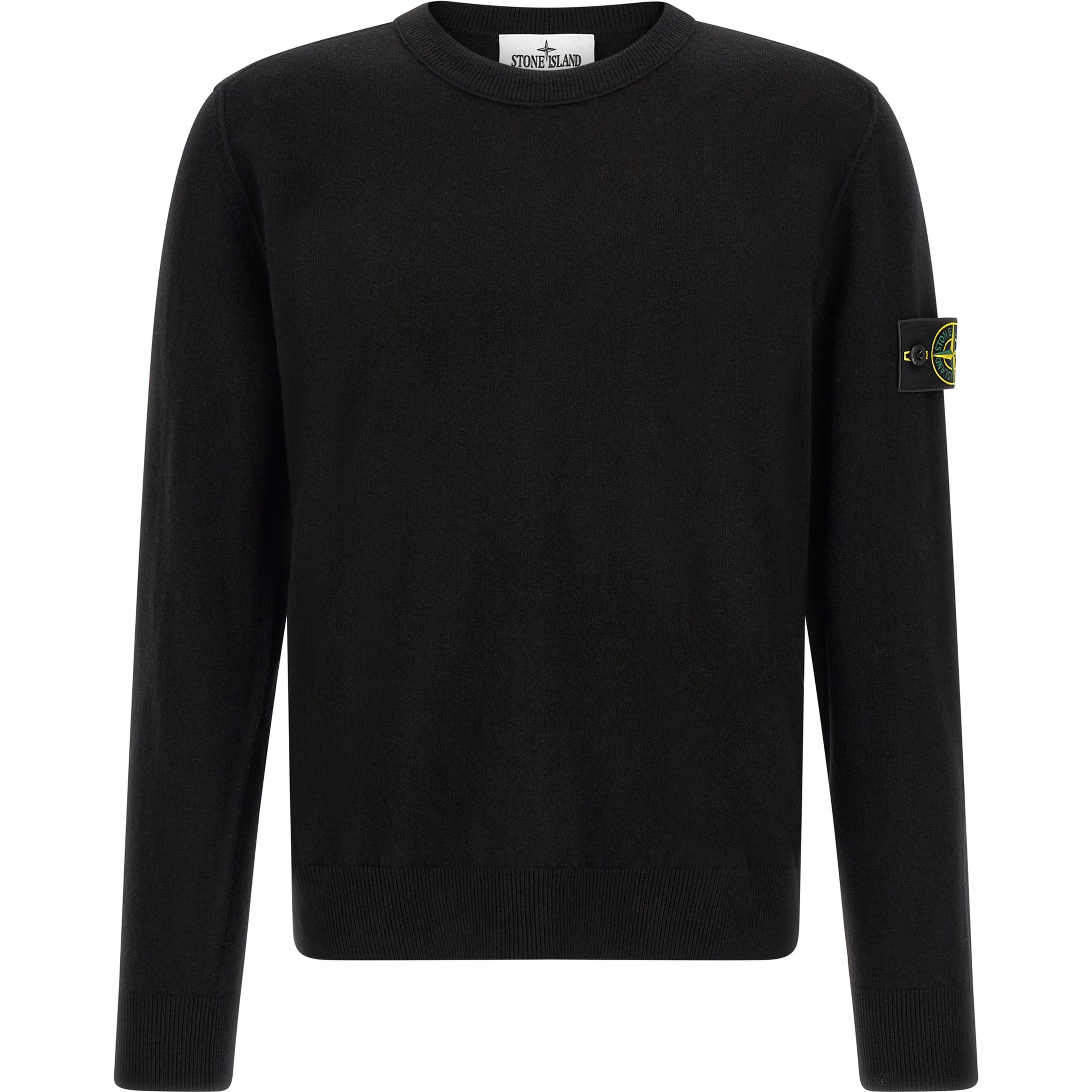 Black Virgin Wool Cardigan