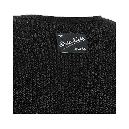 Black Viscose Short Dress