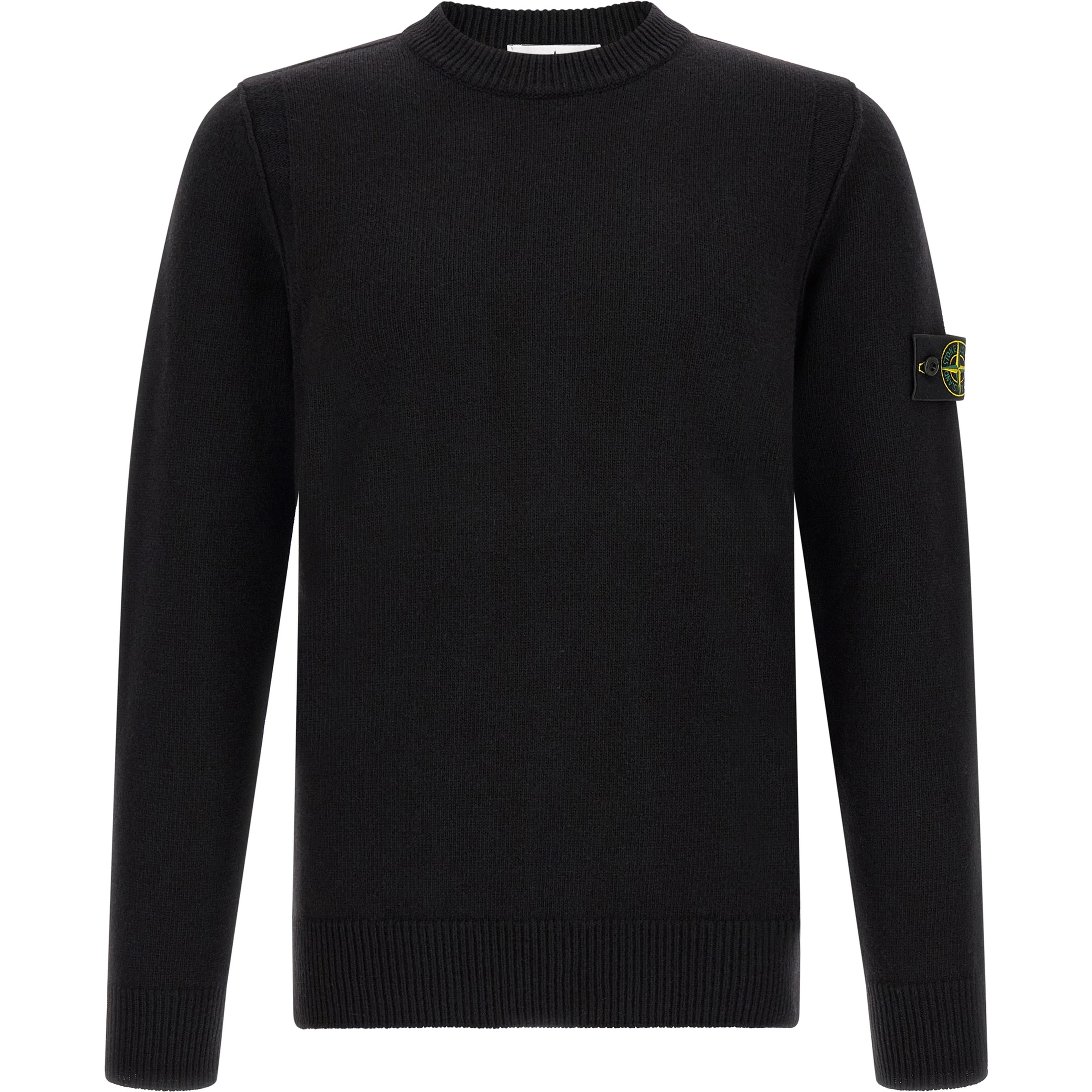 Black Virgin Wool Cardigan