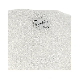 White Viscose Short Dress