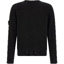 Black Virgin Wool Cardigan