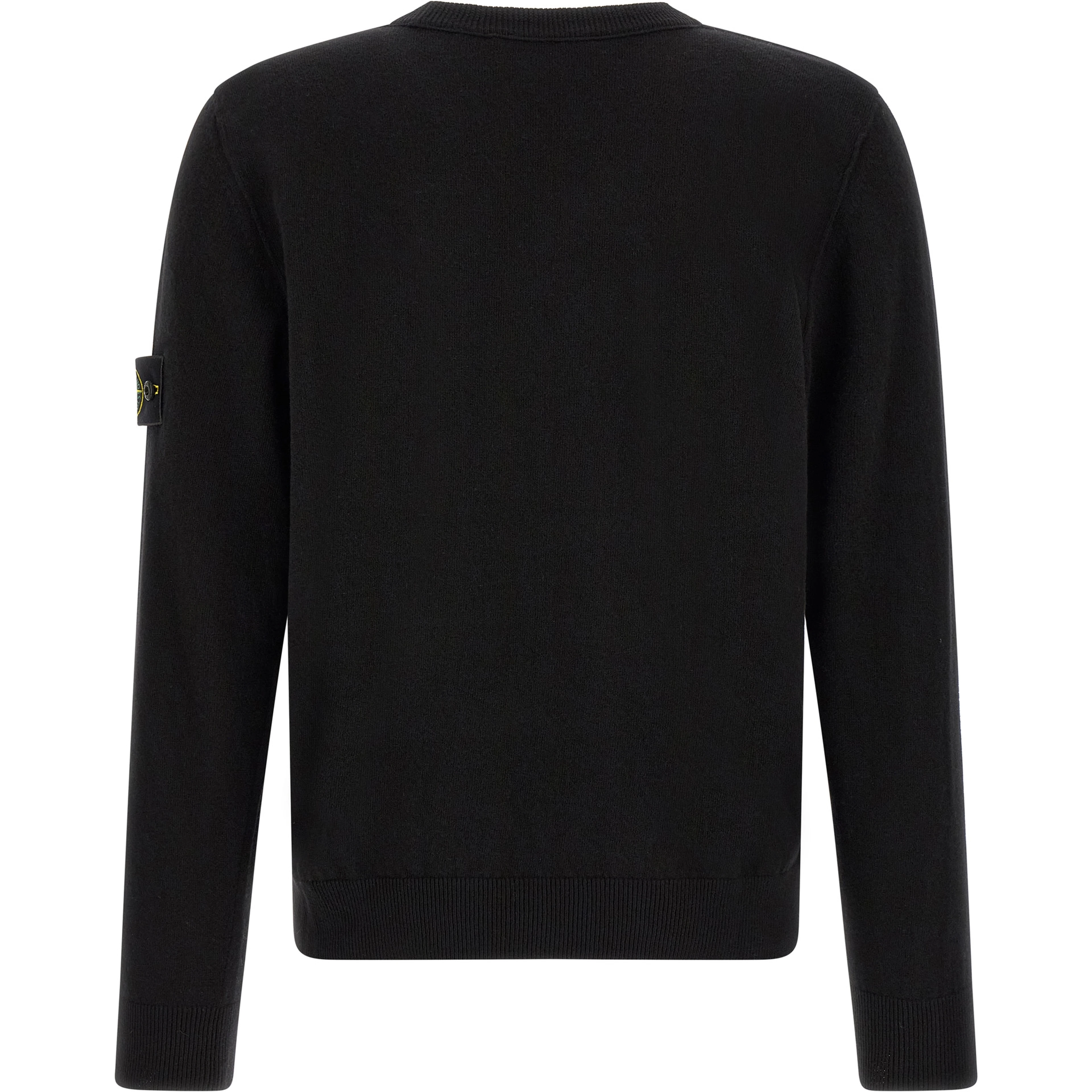 Black Virgin Wool Cardigan