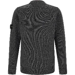 Gray Virgin Wool Cardigan