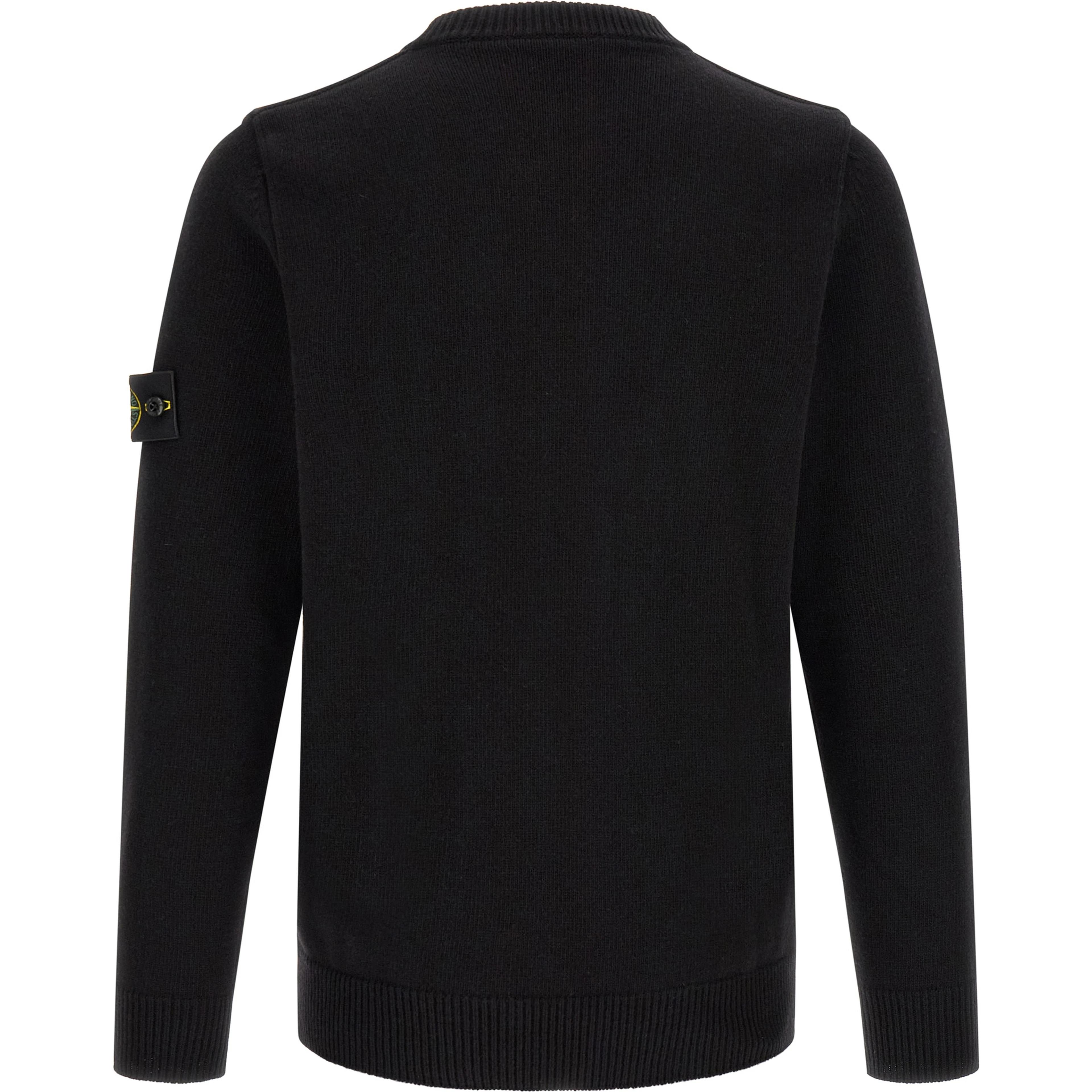 Black Virgin Wool Cardigan