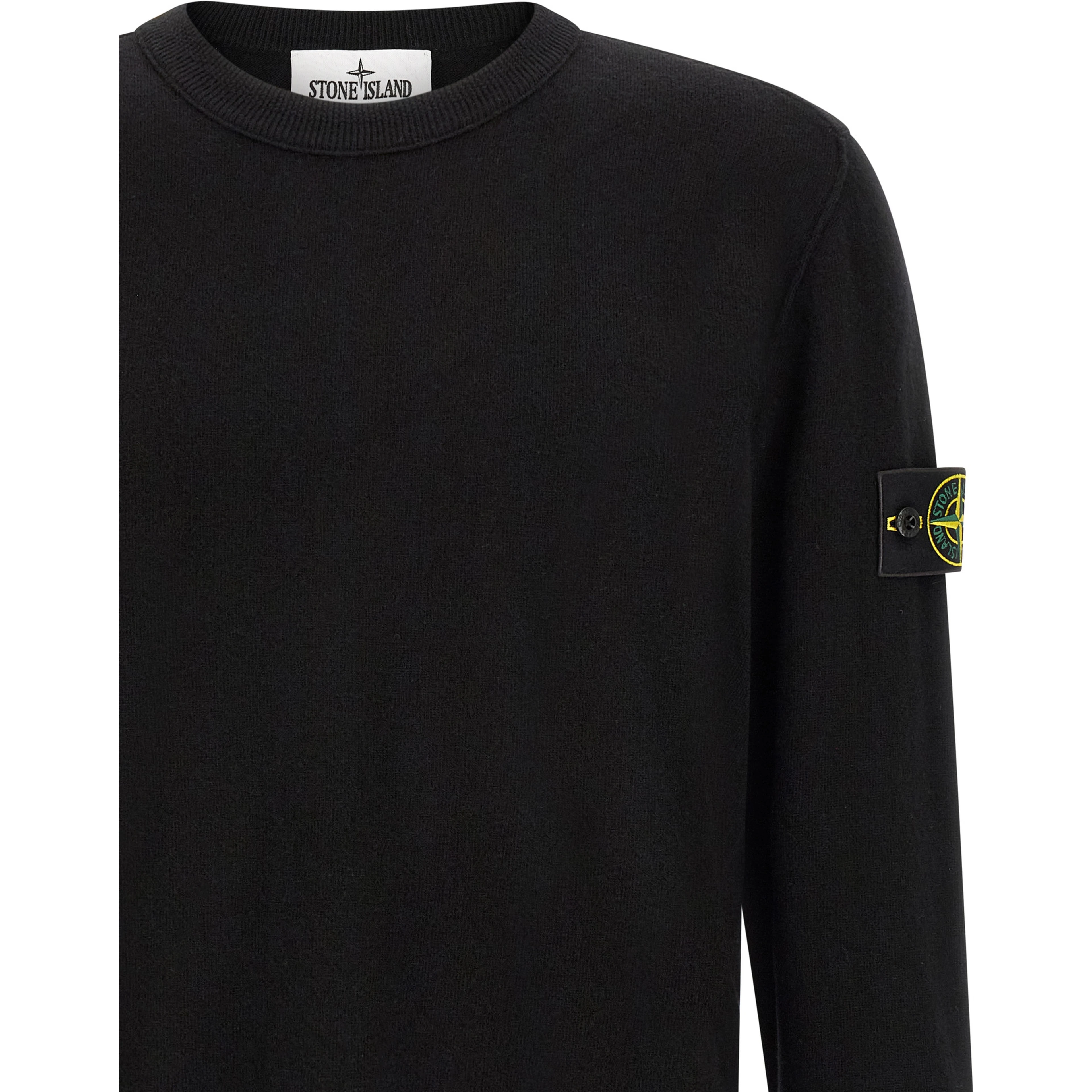 Black Virgin Wool Cardigan