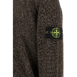 Brown Virgin Wool Polo Shirt