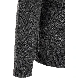 Gray Virgin Wool Cardigan