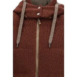 Brown Cotton Jackets And Coat