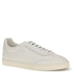 White Rubber Low Top Sneakers