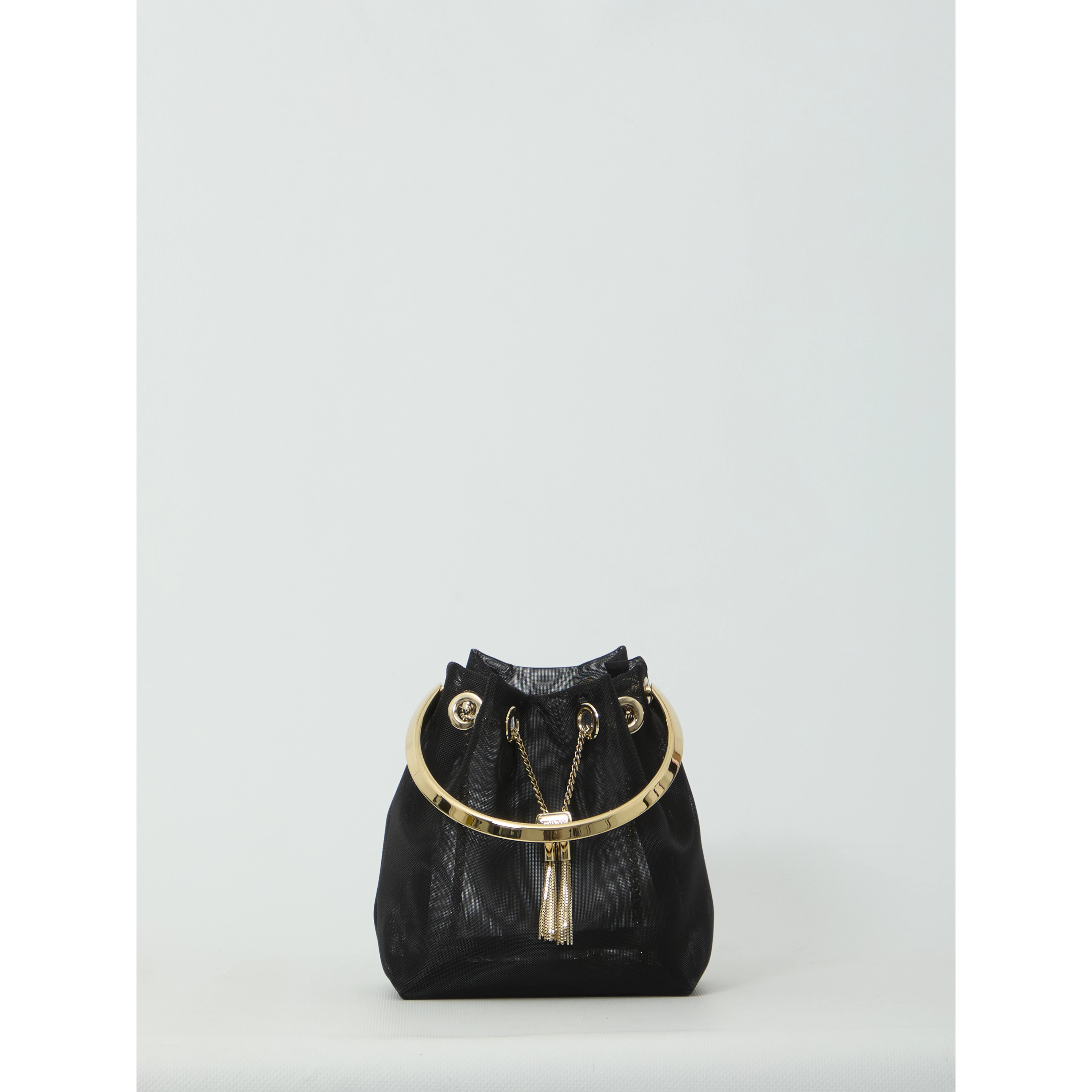 Black mesh Bon Bon bag