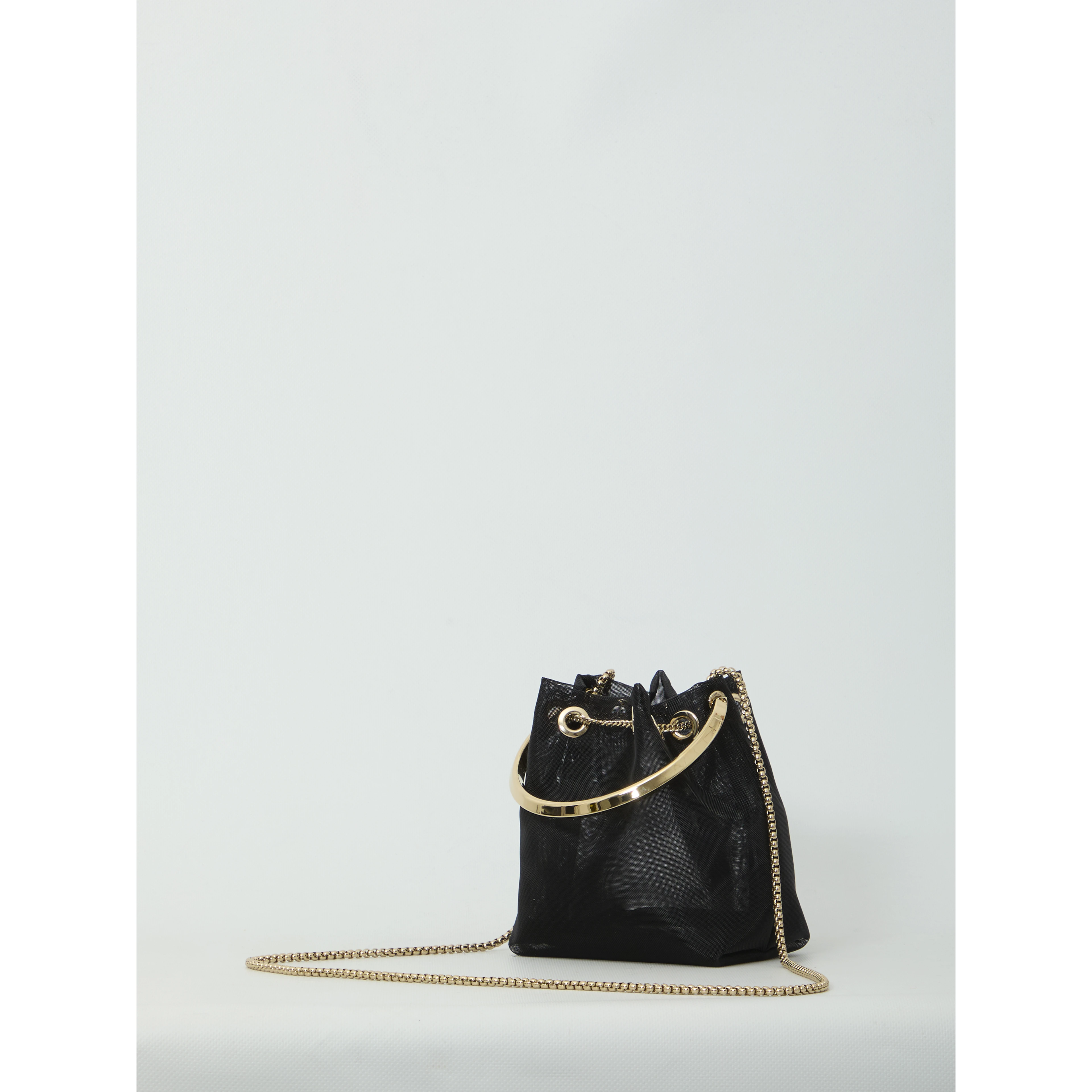 Black mesh Bon Bon bag