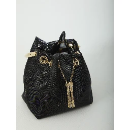 Black mesh Bon Bon bag
