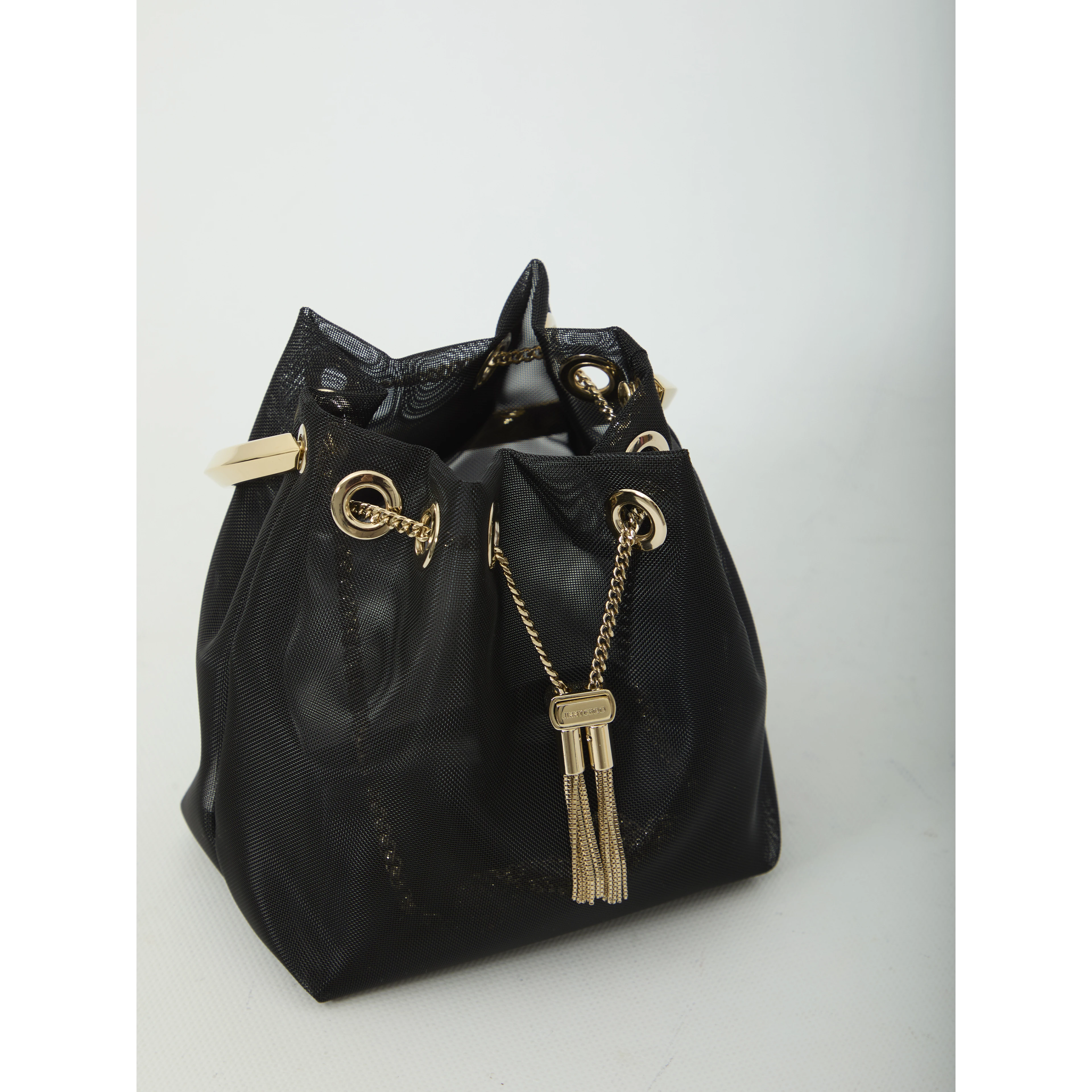 Black mesh Bon Bon bag