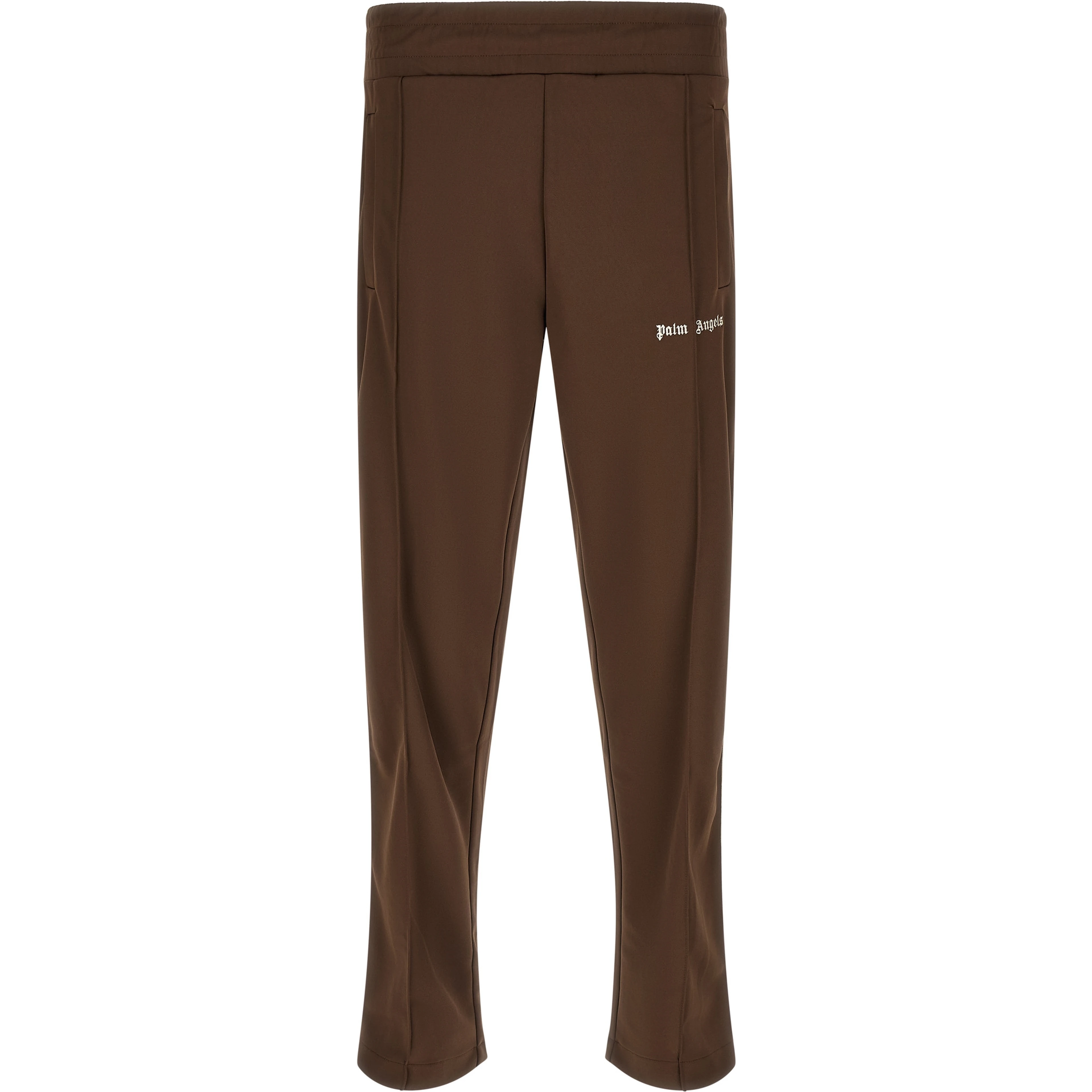 Brown Polyester Joggers (Workout Pants)