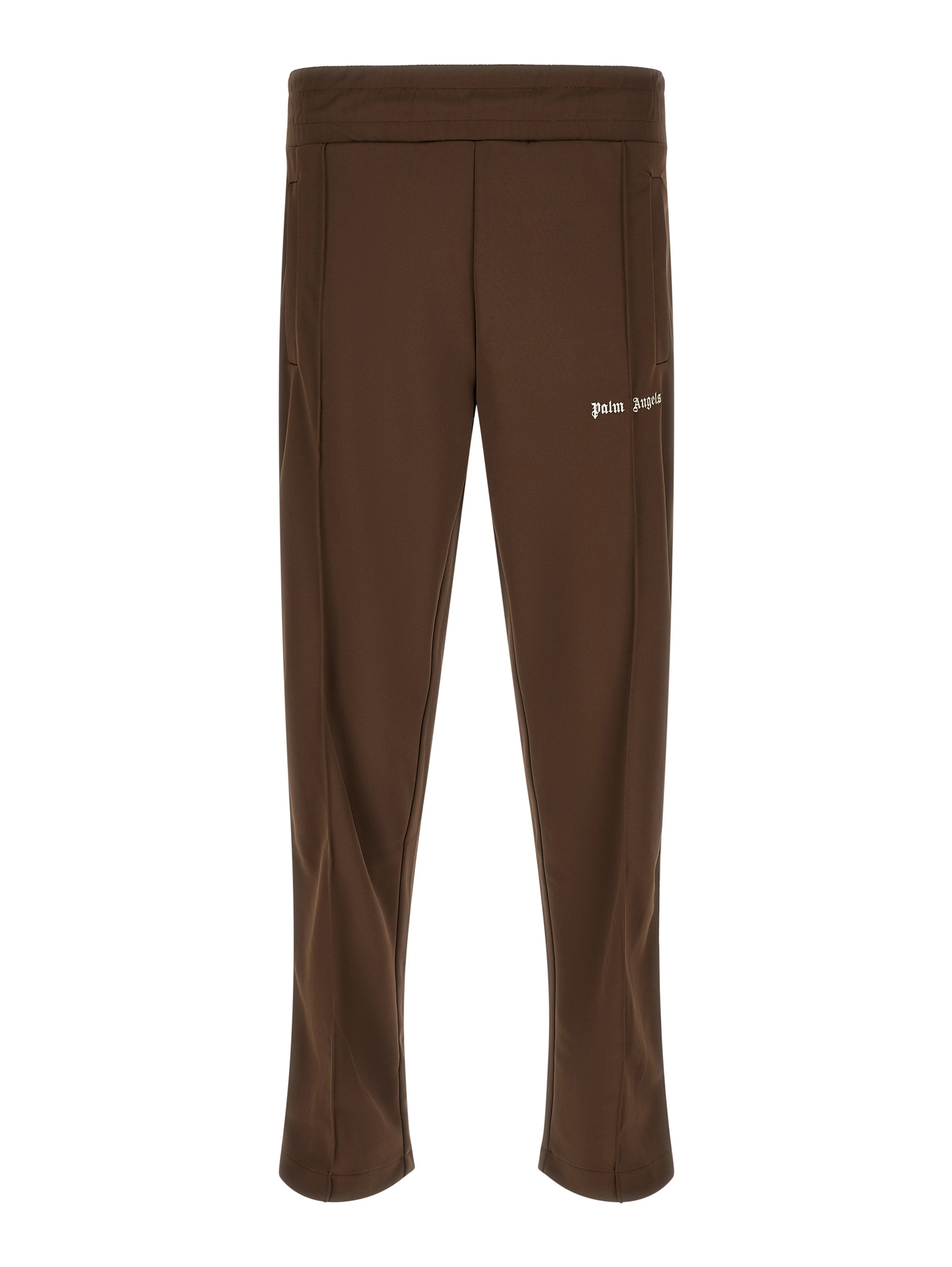 Brown Polyester Joggers (Workout Pants)