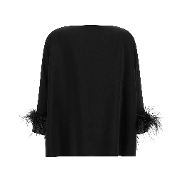 Black Viscose Blouse