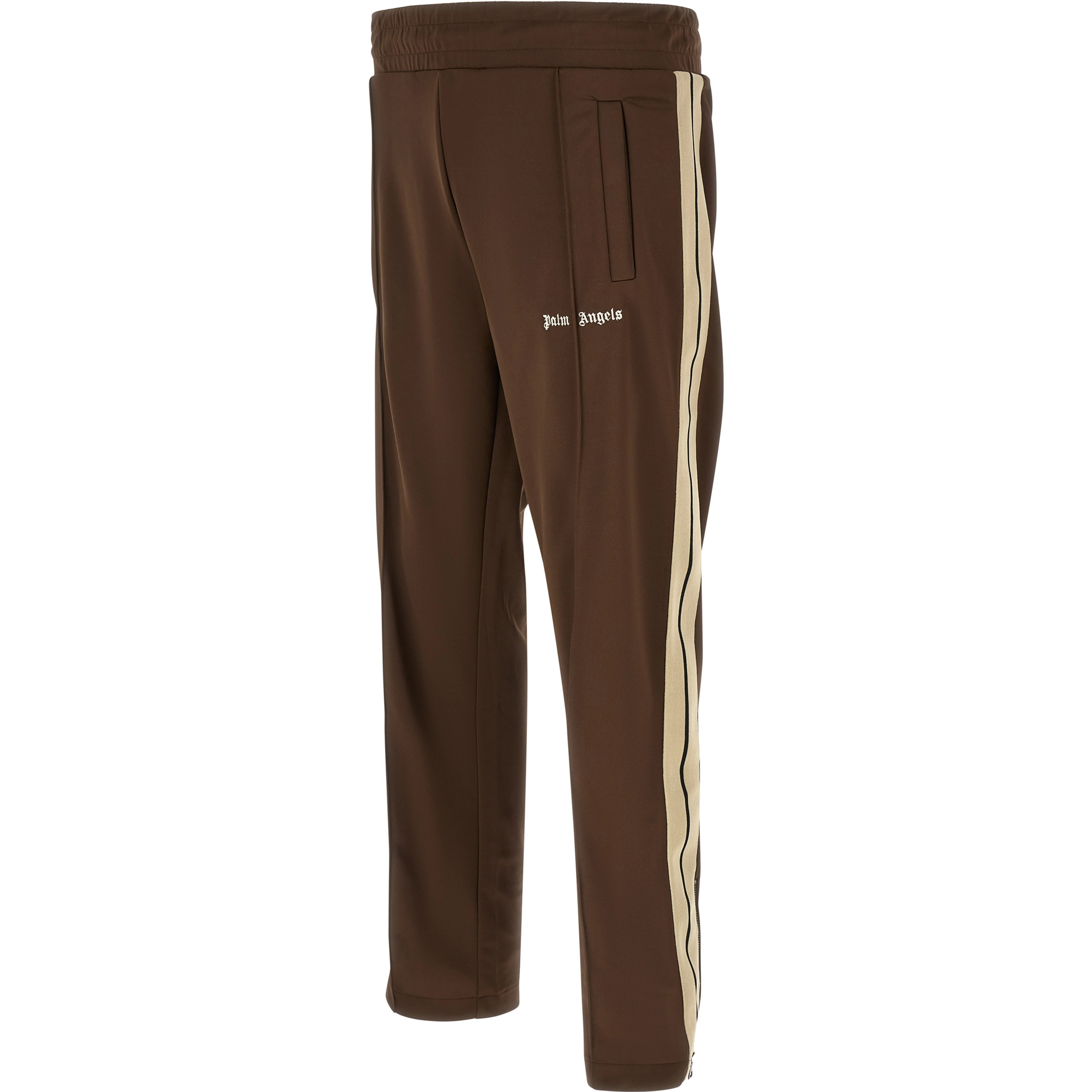 Brown Polyester Joggers (Workout Pants)
