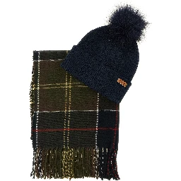 Multicolor Viscose Beanie