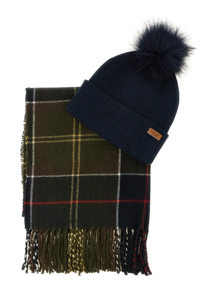Multicolor Viscose Beanie