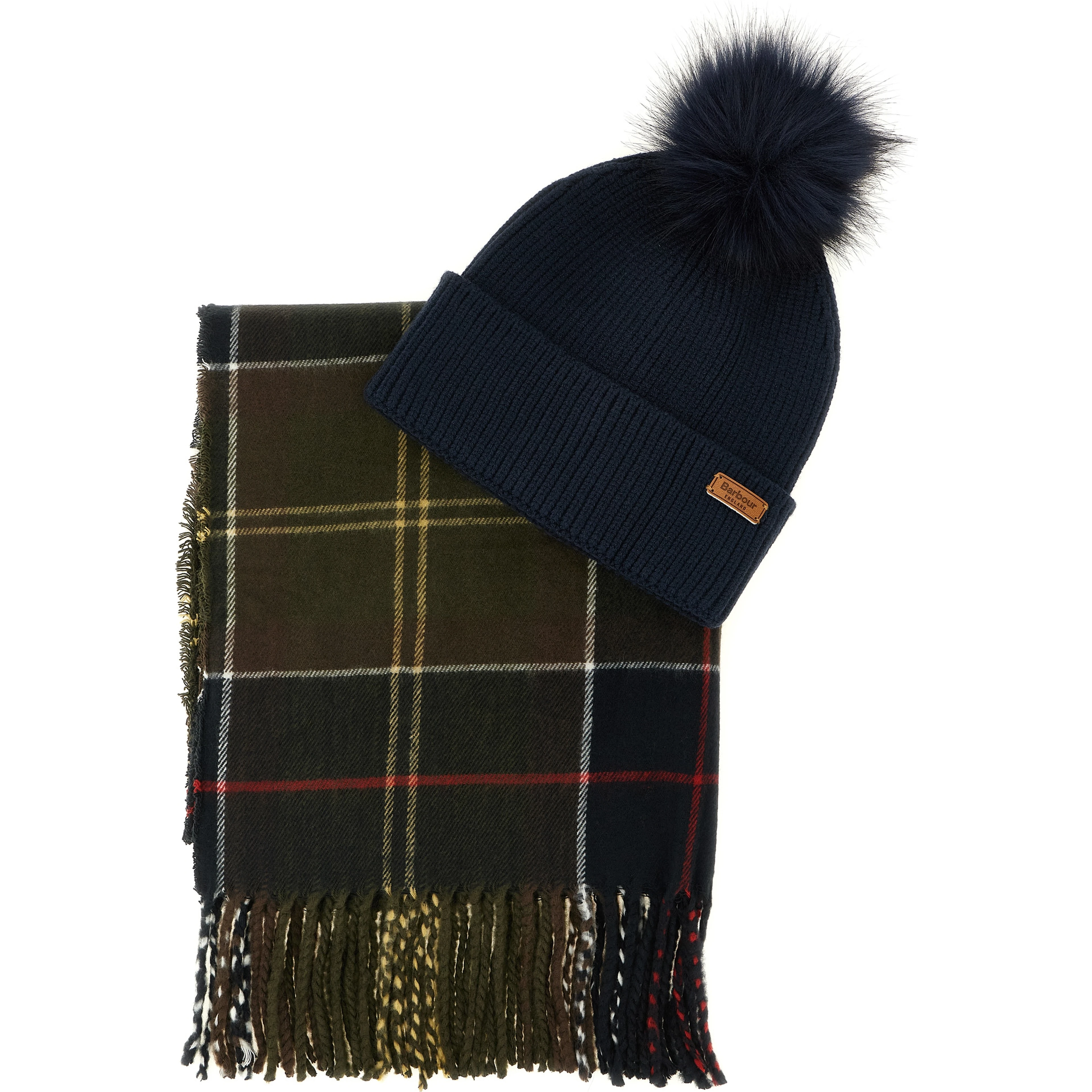Multicolor Viscose Beanie