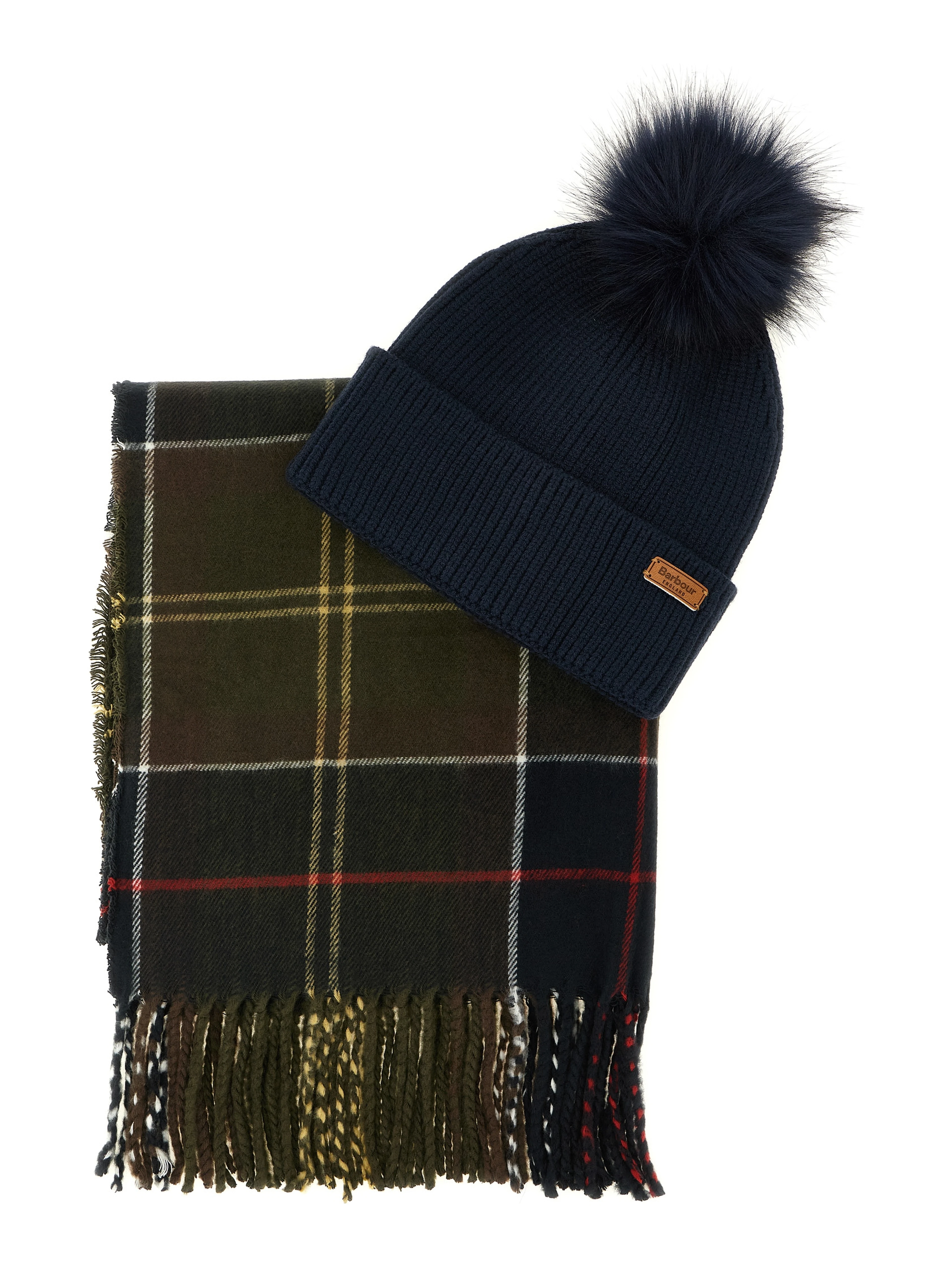 Multicolor Viscose Beanie