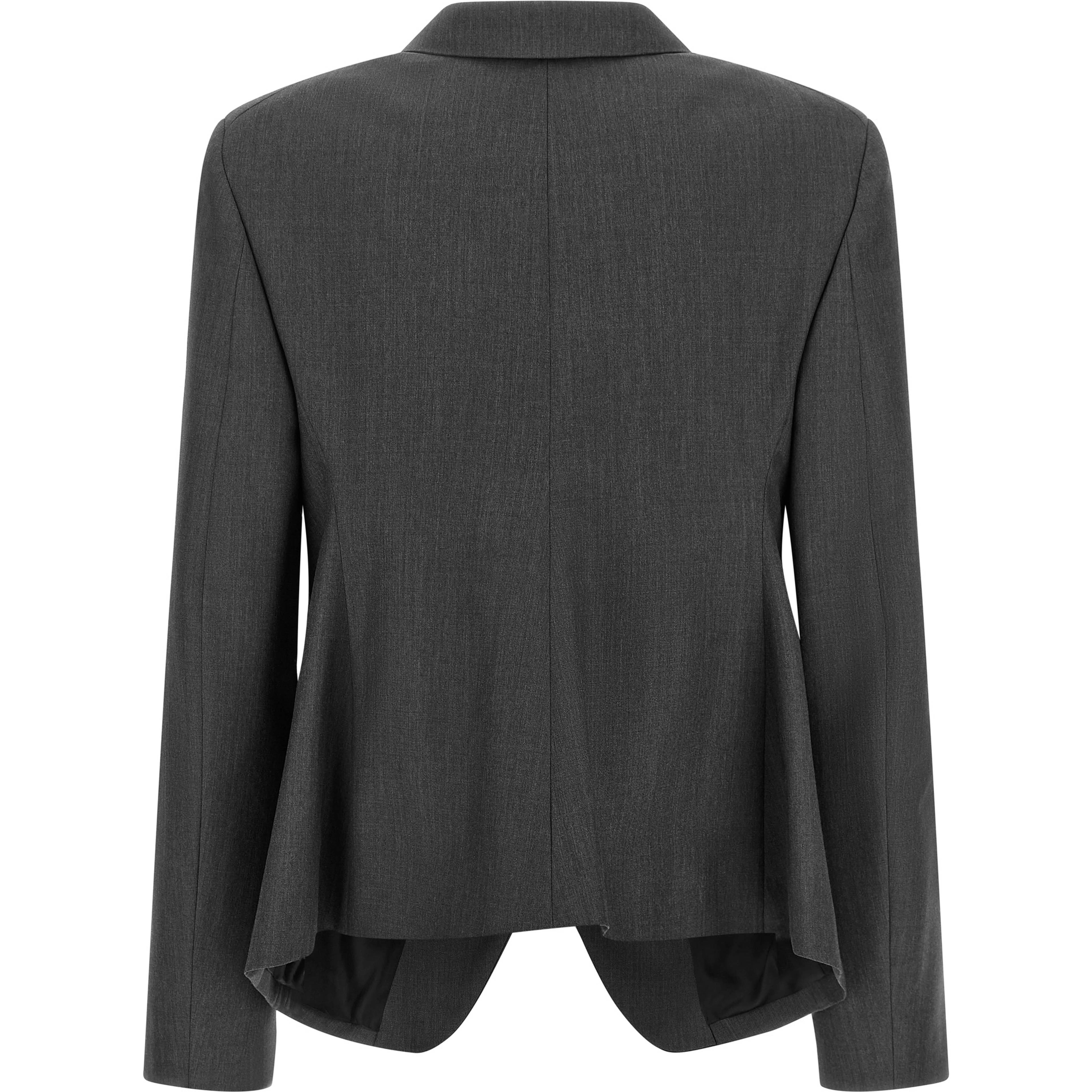 Gray Wool Blazer