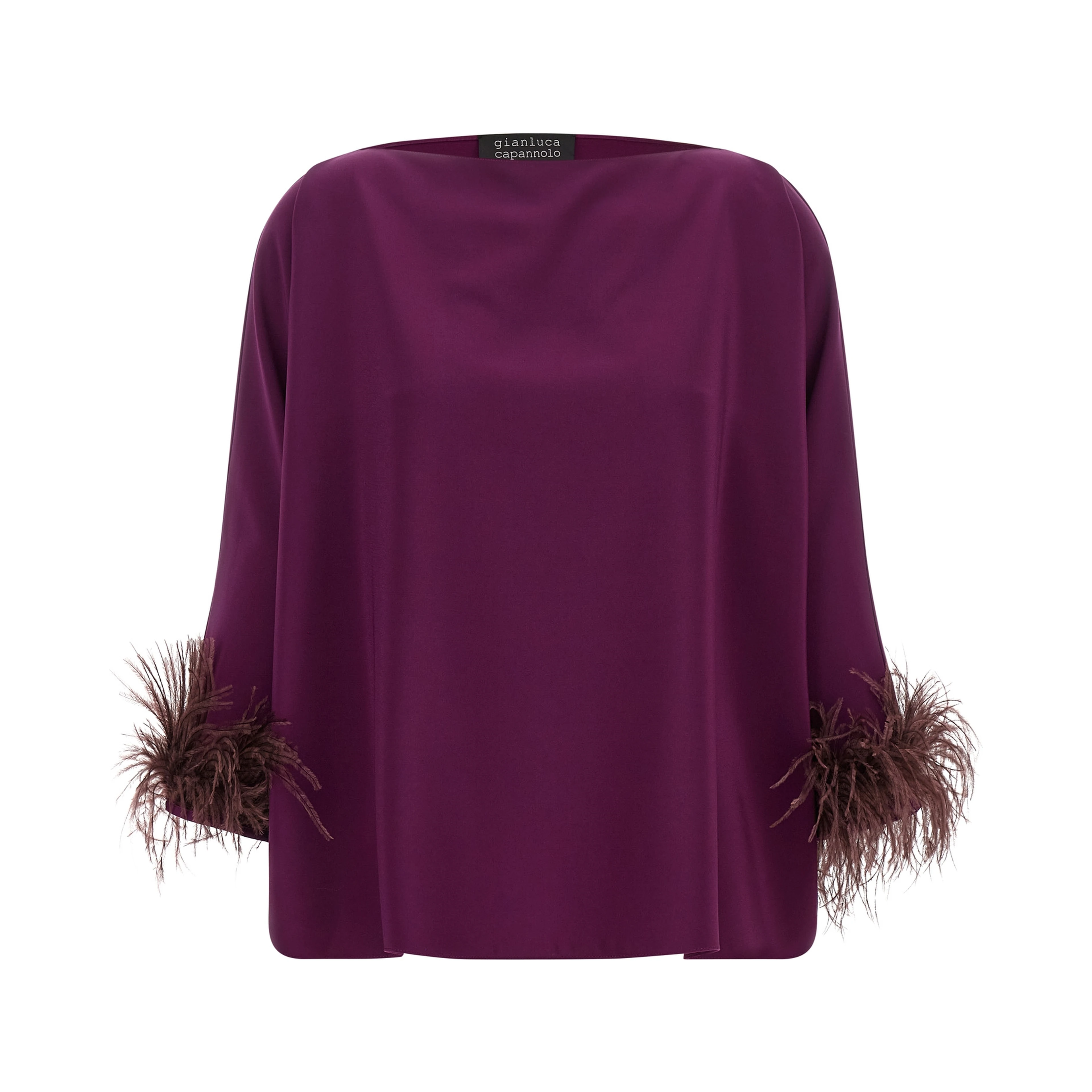 Purple Viscose Blouse