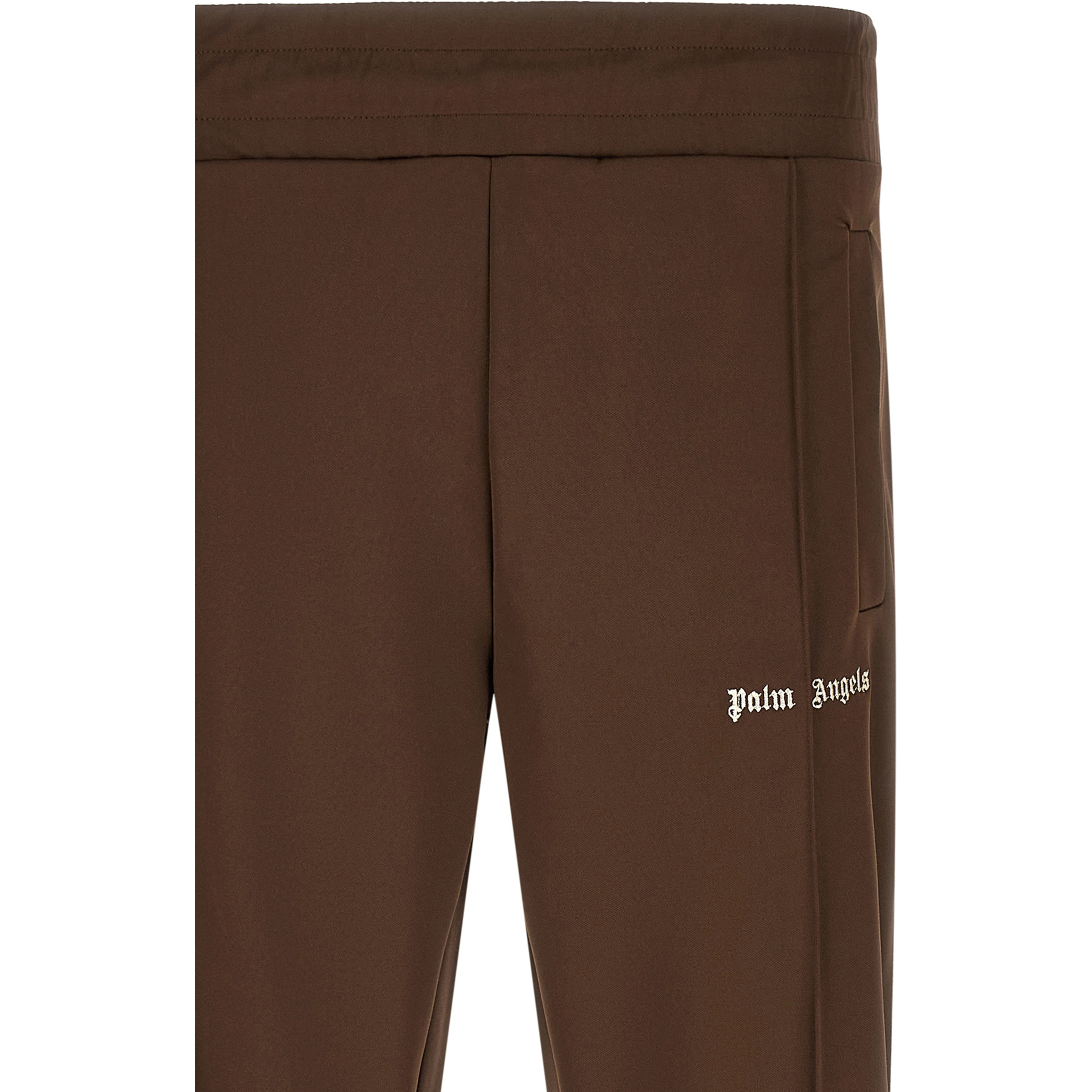 Brown Polyester Joggers (Workout Pants)