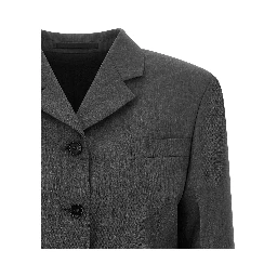 Gray Wool Blazer