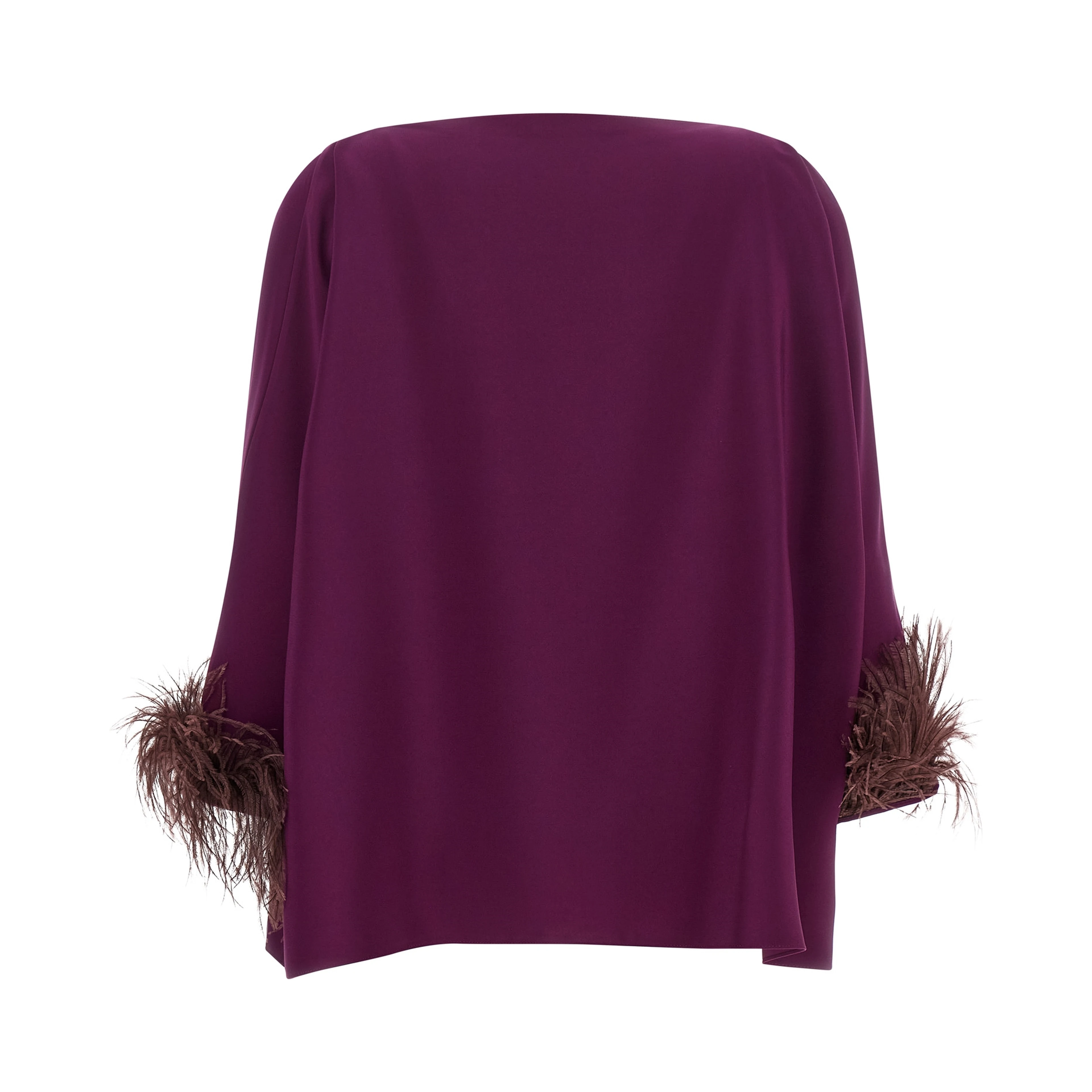 Purple Viscose Blouse