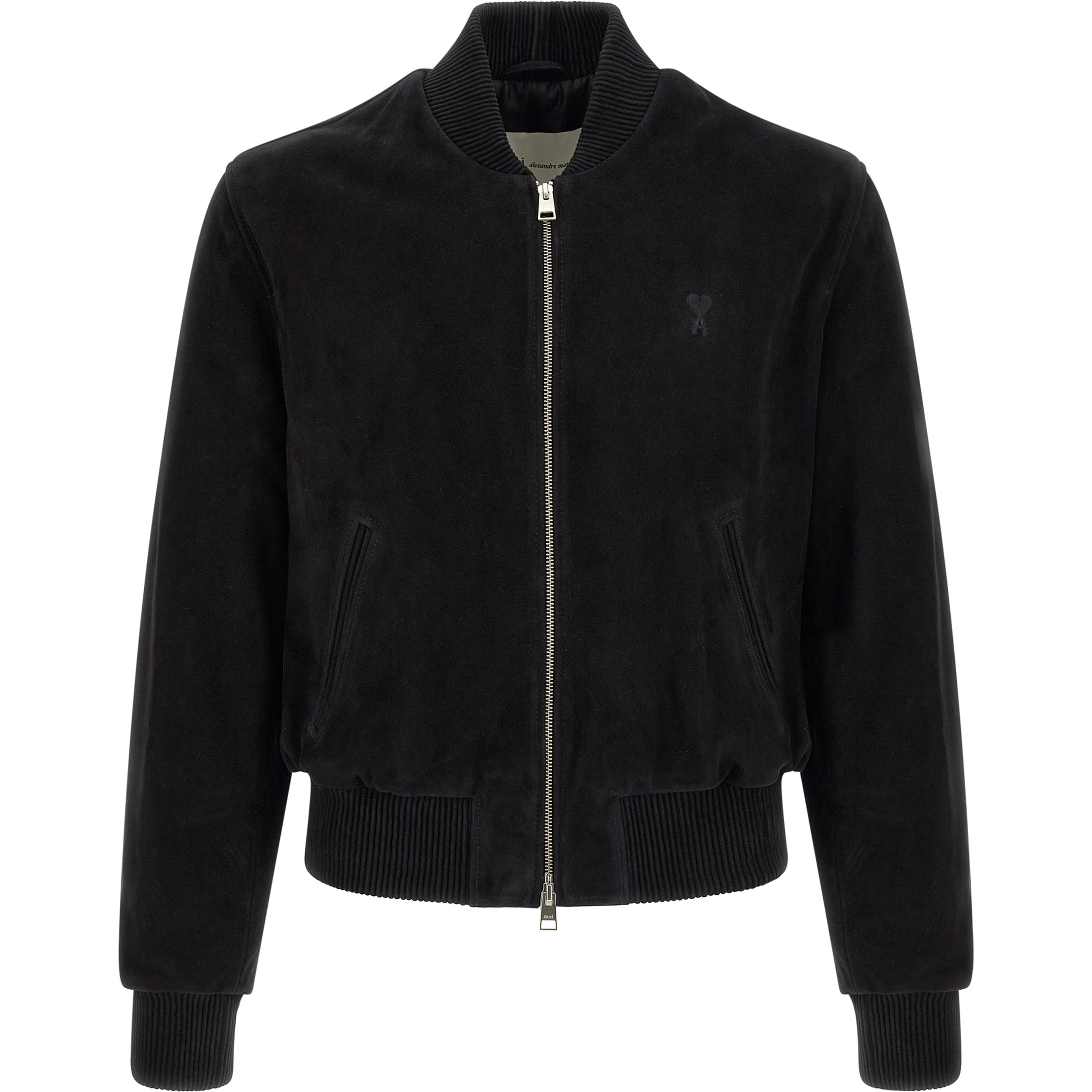 Black Goatskin Bomber