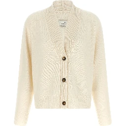 White Cashmere Cardigan