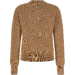 Beige Wool Cardigan