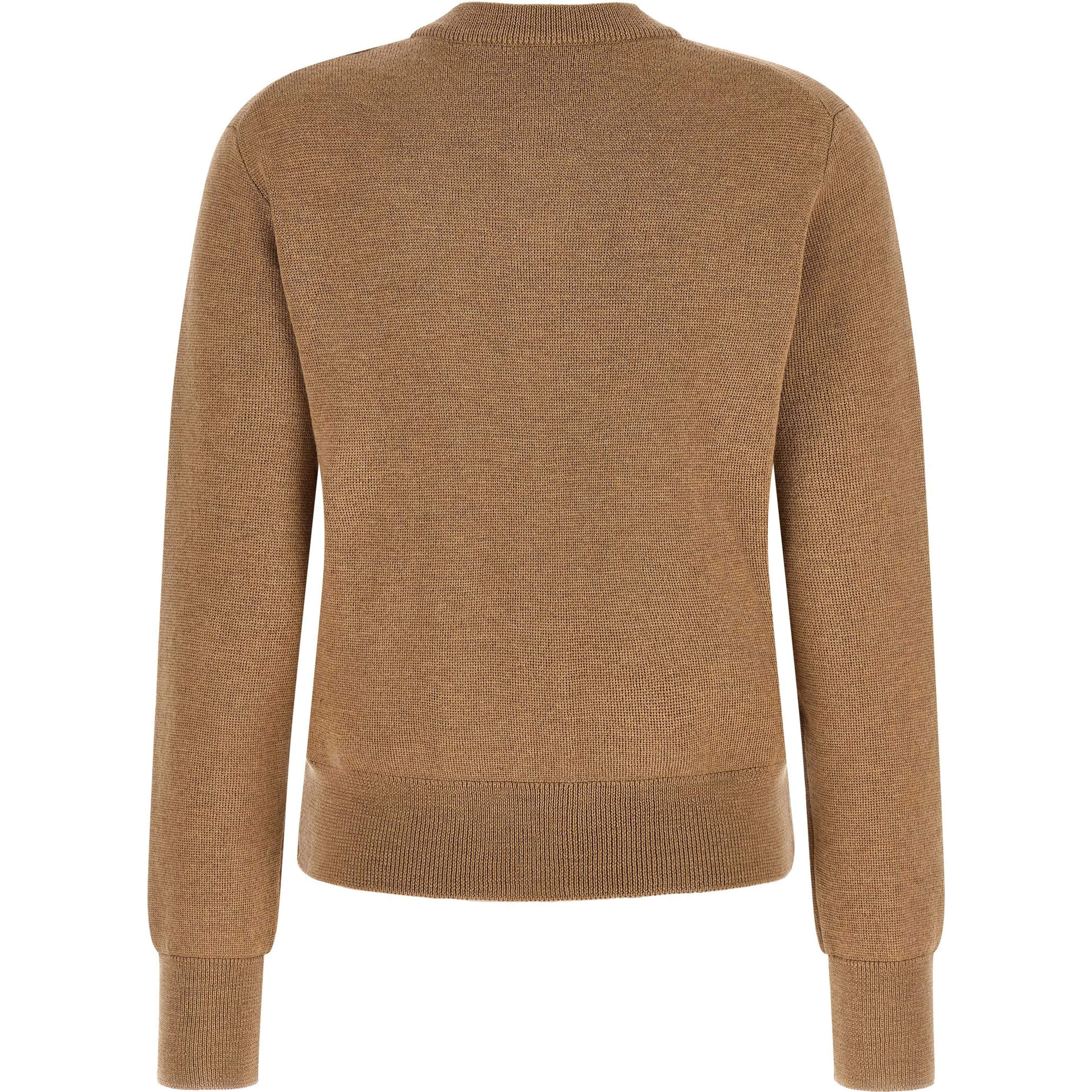 Beige Wool Cardigan