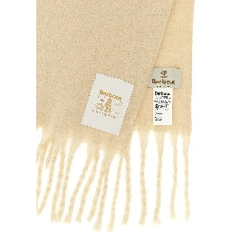 White Polyester Scarf