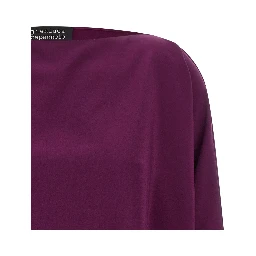 Purple Viscose Blouse