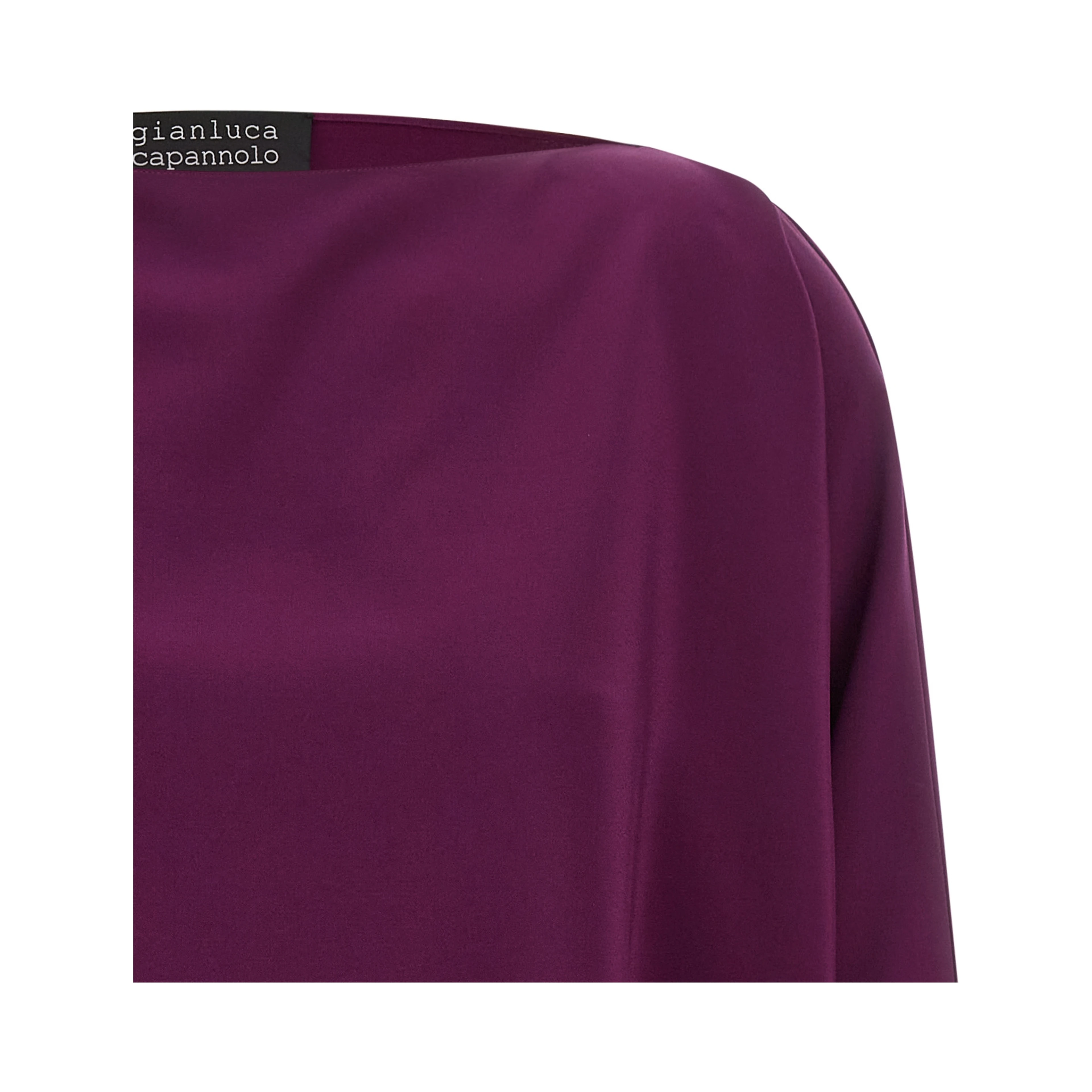 Purple Viscose Blouse