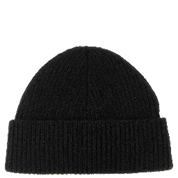 Black Wool Beanie