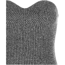 Gray Virgin Wool Blouse