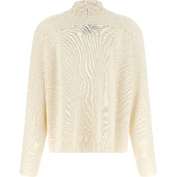 White Cashmere Cardigan