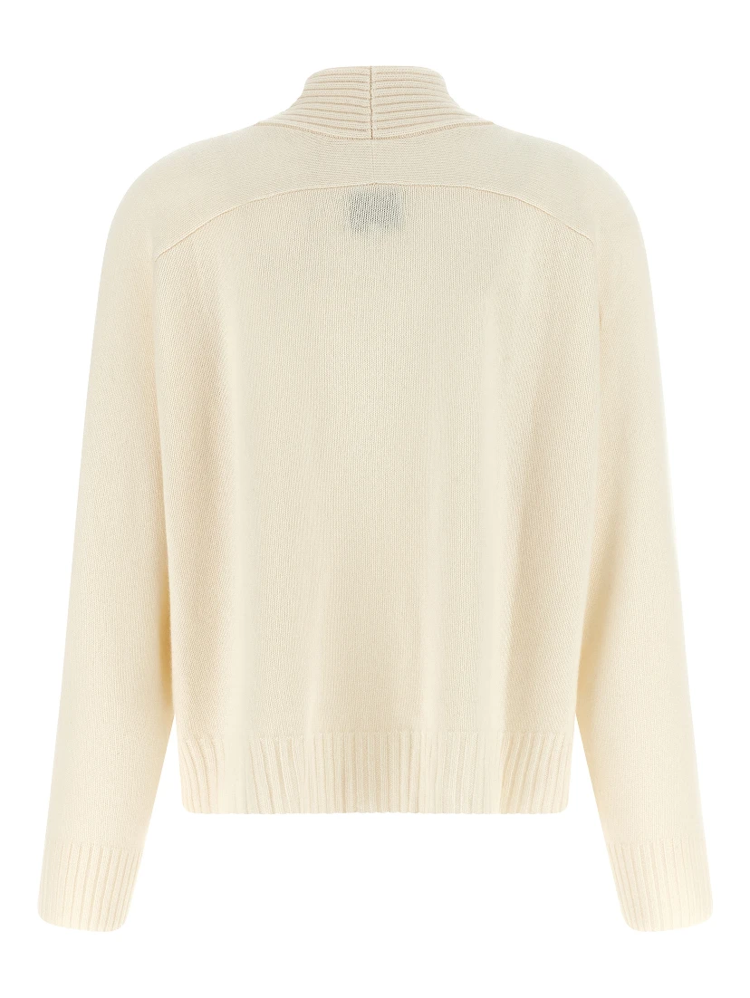 White Cashmere Cardigan