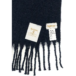 Blue Polyester Scarf