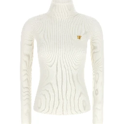 White Lycra Cardigan