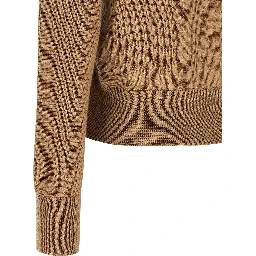 Beige Wool Cardigan