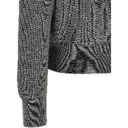 Gray Wool Cardigan